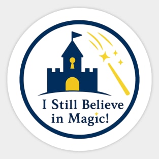I Still Believe in Magic With Shooting Stars Sticker